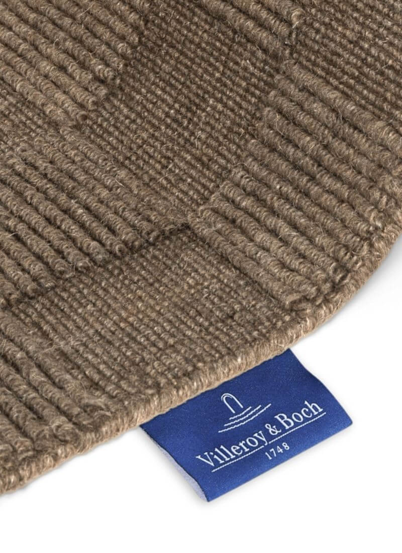 Scala Handwoven Wool Rug – Checkered Design
