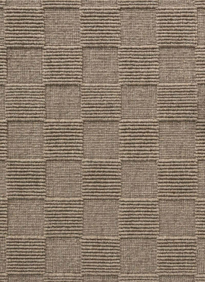 Scala Handwoven Wool Rug – Checkered Design