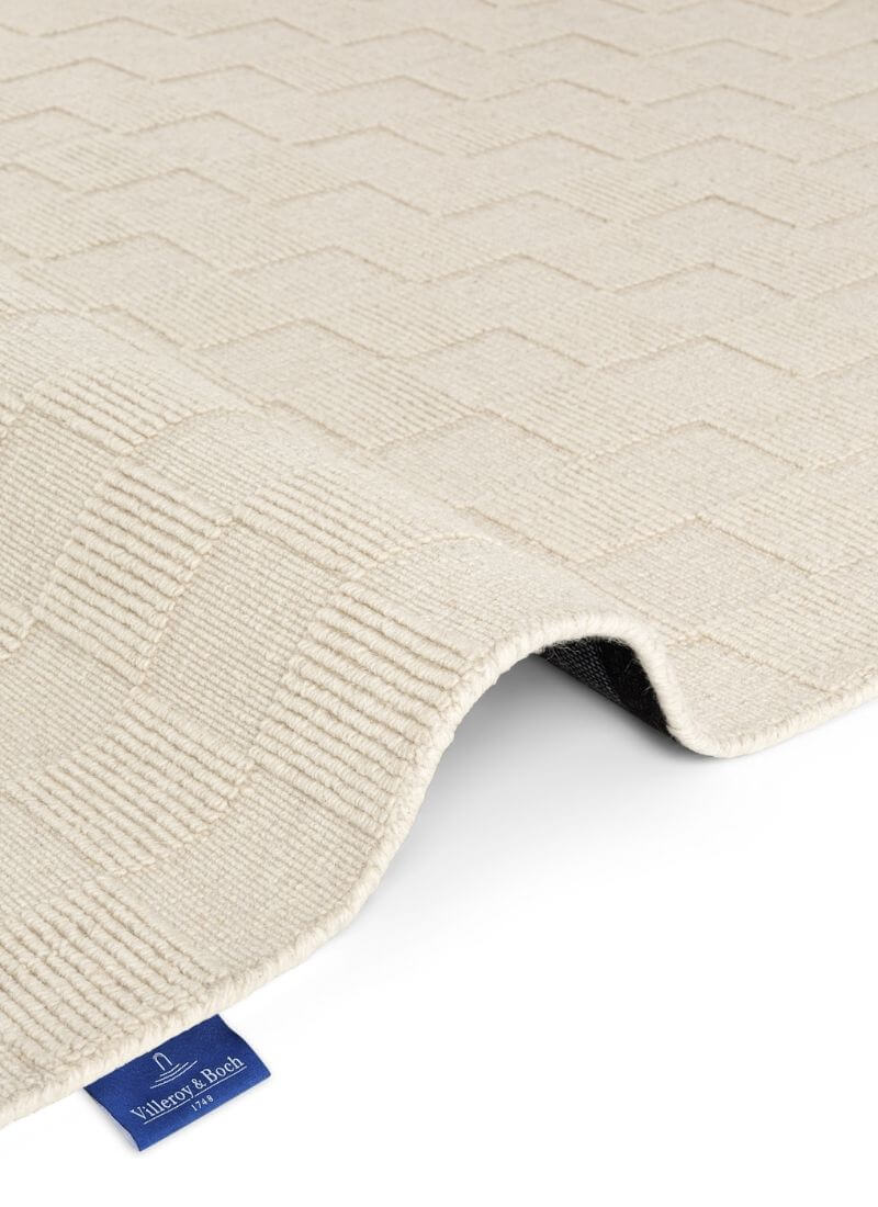 Scala Handwoven Wool Rug – Checkered Design