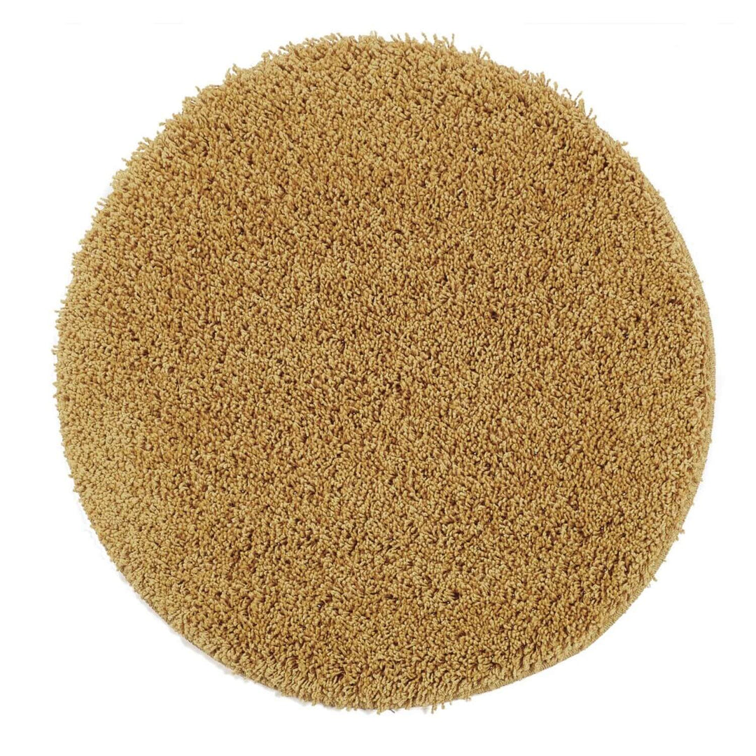 Washable Ochre Shaggy Rug |Stain-Resistant & Family-Friendly