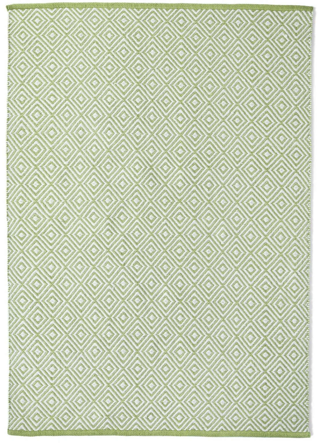 Diamond Green Hand-woven Rug | Eco-Luxury | The Rugs