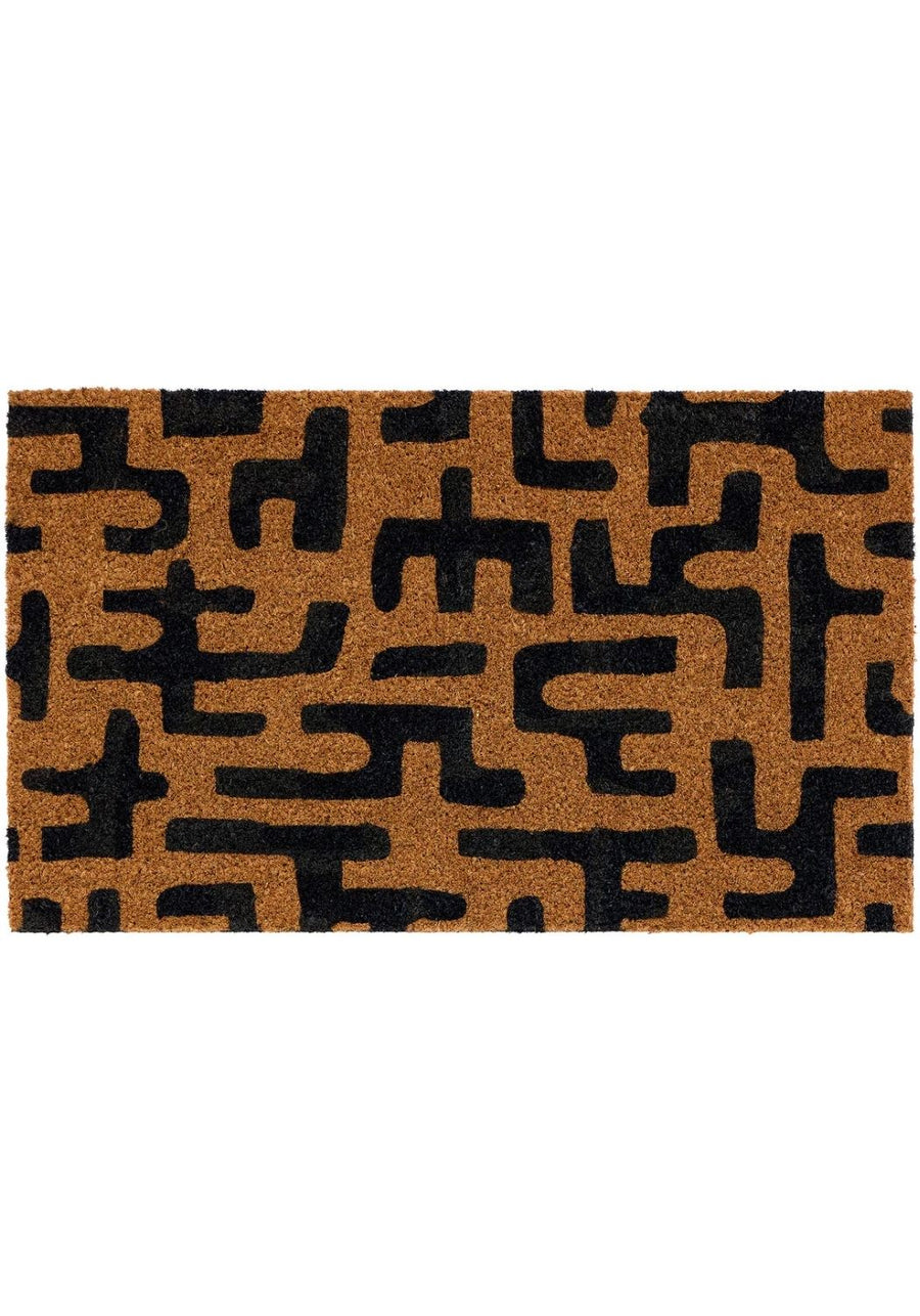 The Rugs Quality Eco-Friendly Coir Doormat 45x75cm Stylish