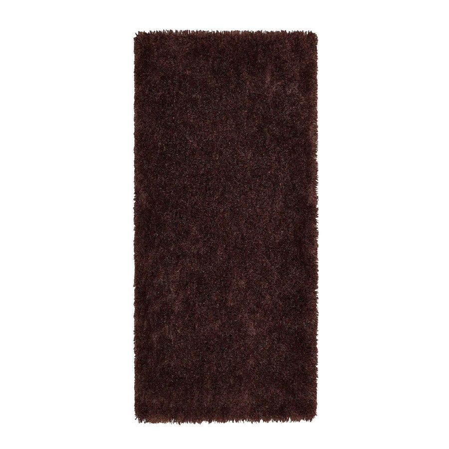 Chicago Chocolate Brown Shaggy Rug