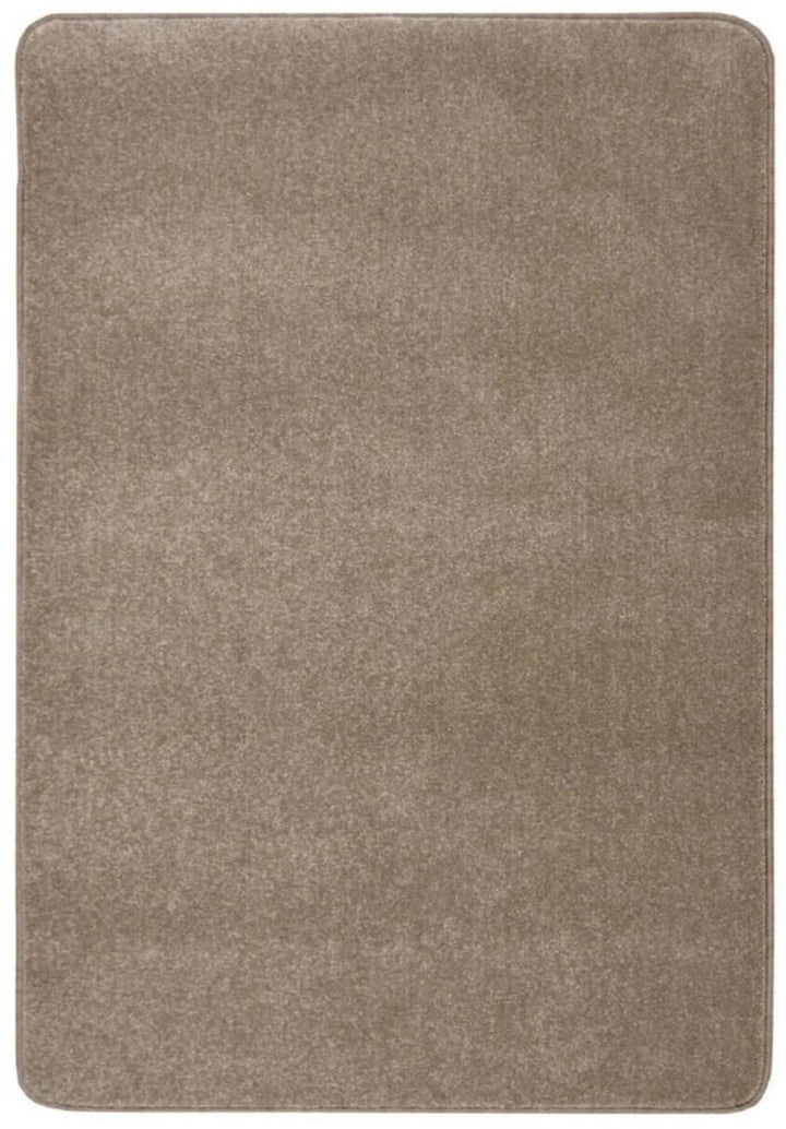 Eco-Friendly Recycled Low Pile Rug in Brown