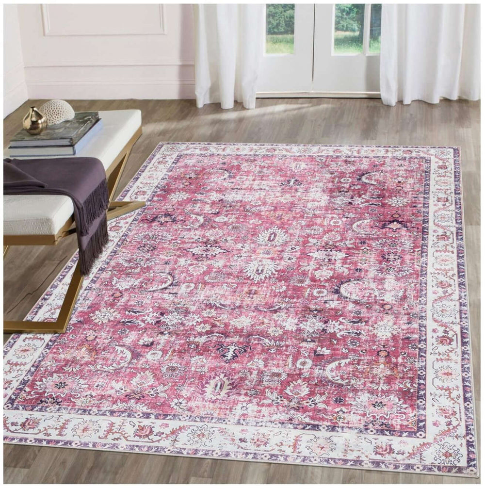 Ultra Soft Machine Washable Rug |Persian-Inspired |The Rugs