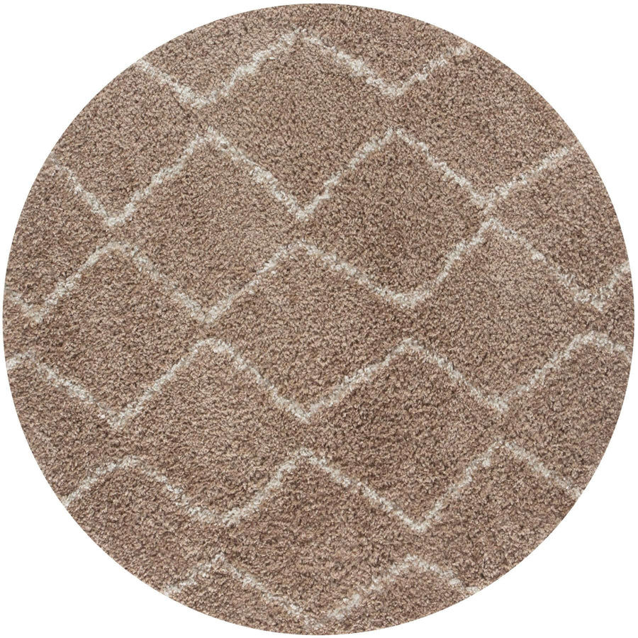 The Rugs Area Rug - Modern Luxury Shaggy Rug Boho Beige