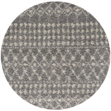 The Rugs Area Rug - Modern Luxury Shaggy Rug Moroccan Grey