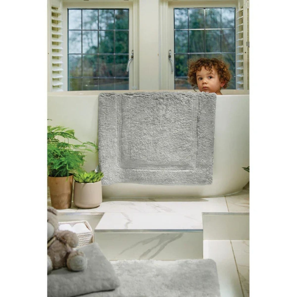 The Rugs Luxury Bamboo Bordered Bathmats - Soft & Stylish