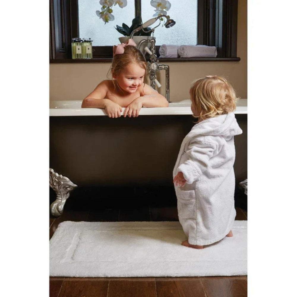 The Rugs Luxury Bamboo Bordered Bathmats - Soft & Stylish
