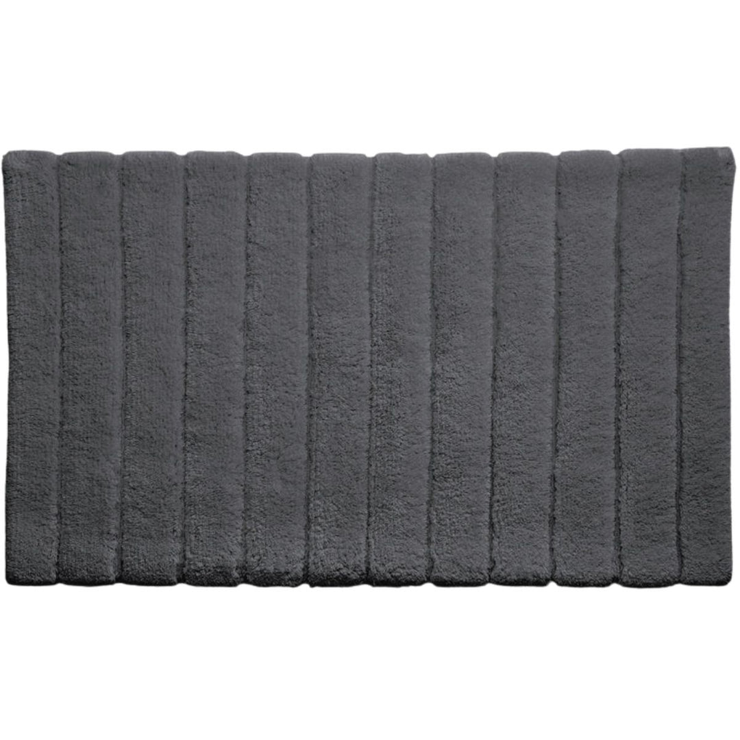 Luxury Bamboo Striped Bathmats