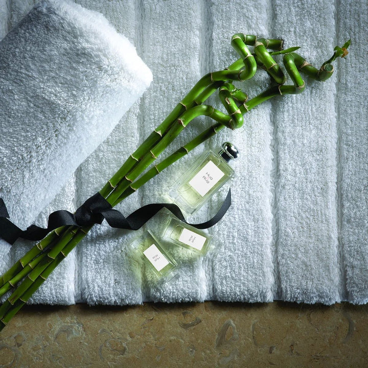Luxury Bamboo Striped Bathmats