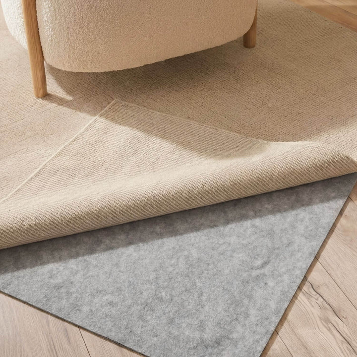 Base Rug Underlay Grip Grey, reversible, durable, felt construction.