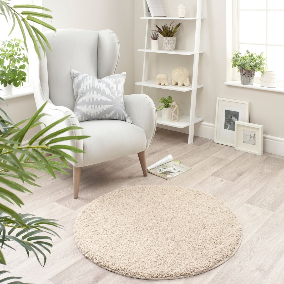 Tufted Washable Rug – Plain Design
