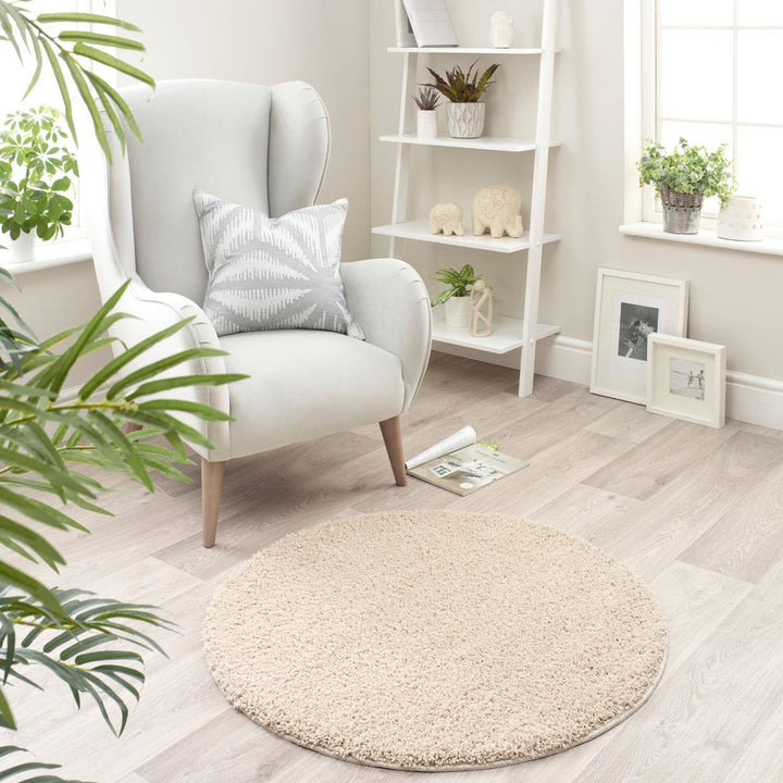 Tufted Washable Rug – Plain Design