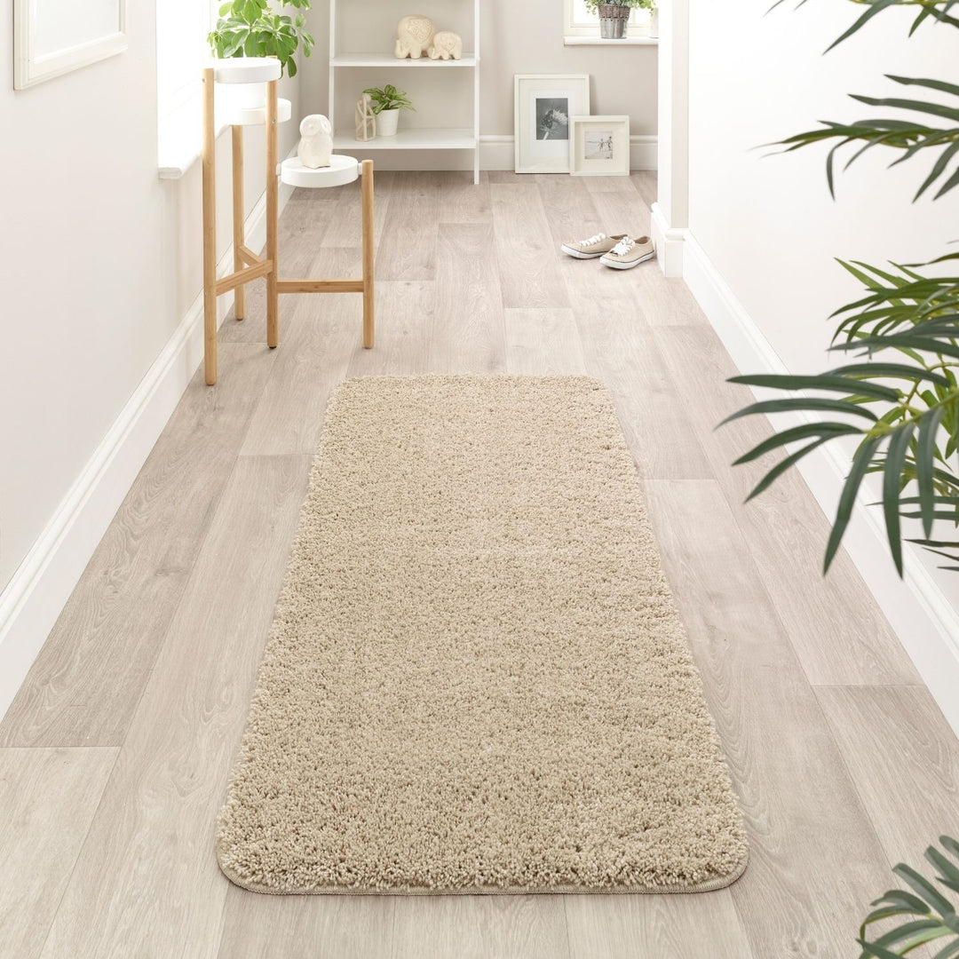 Tufted Washable Rug – Plain Design