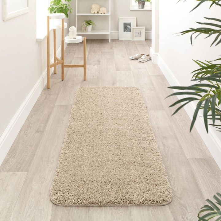 Tufted Washable Rug – Plain Design