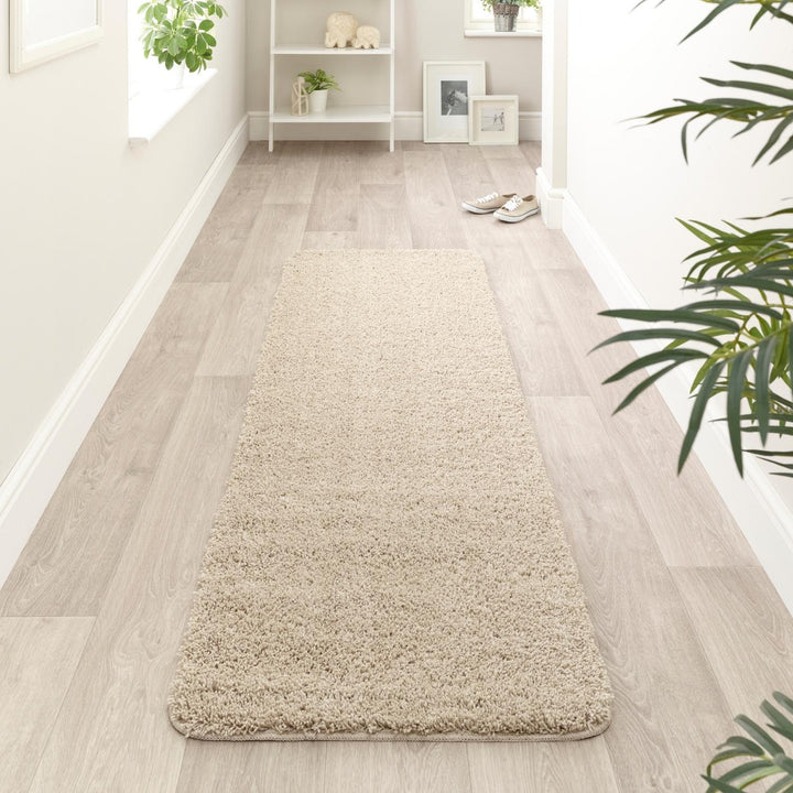 Tufted Washable Rug – Plain Design
