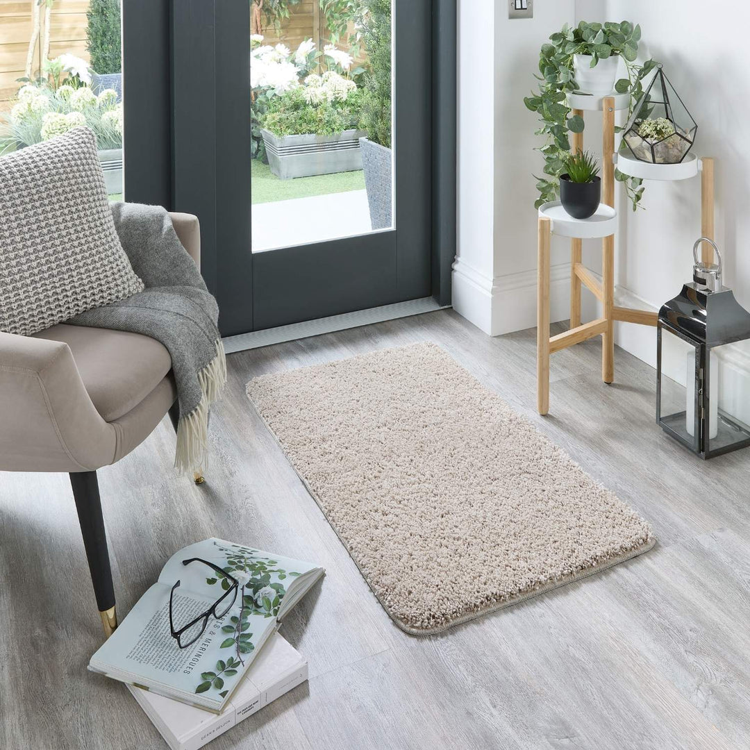 Tufted Washable Rug – Plain Design