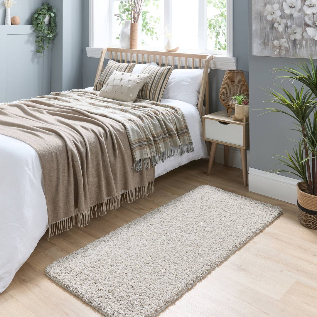 Tufted Washable Rug – Plain Design