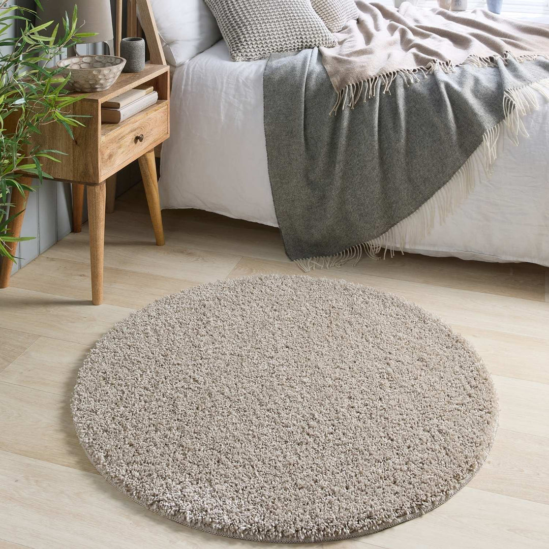 Tufted Washable Rug – Plain Design