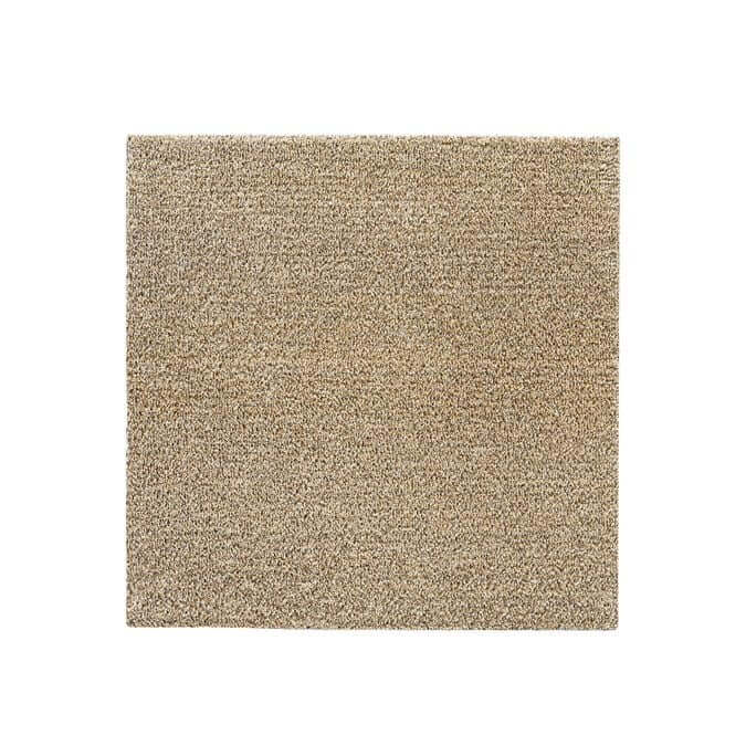 beige cotton plain washable mat