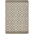 Diamond Beige Washable Mat and Runner