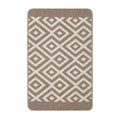 Diamond Beige Washable Mat or Runner