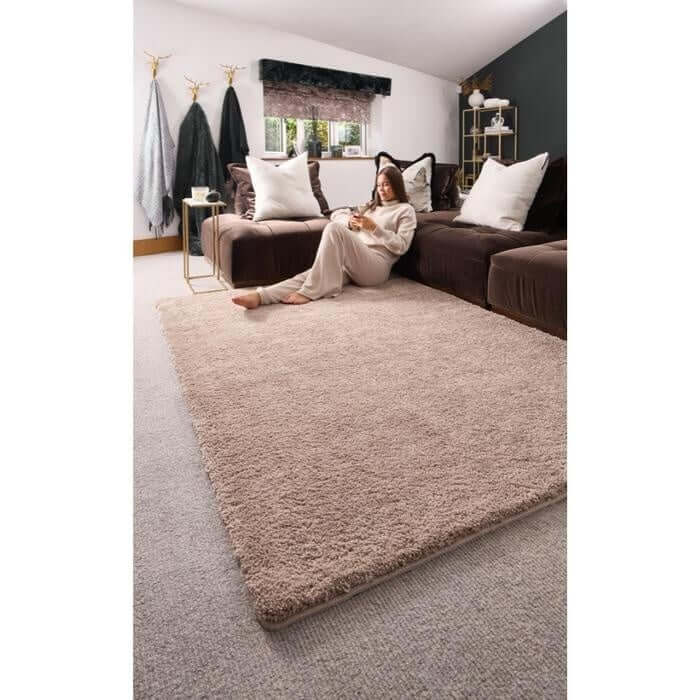 Washable My Lux Plain Shaggy Rug