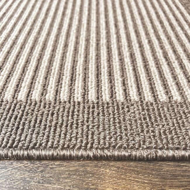 Striped Washable Mat