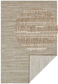 Mèlange Reversible Indoor & Outdoor Beige Rug