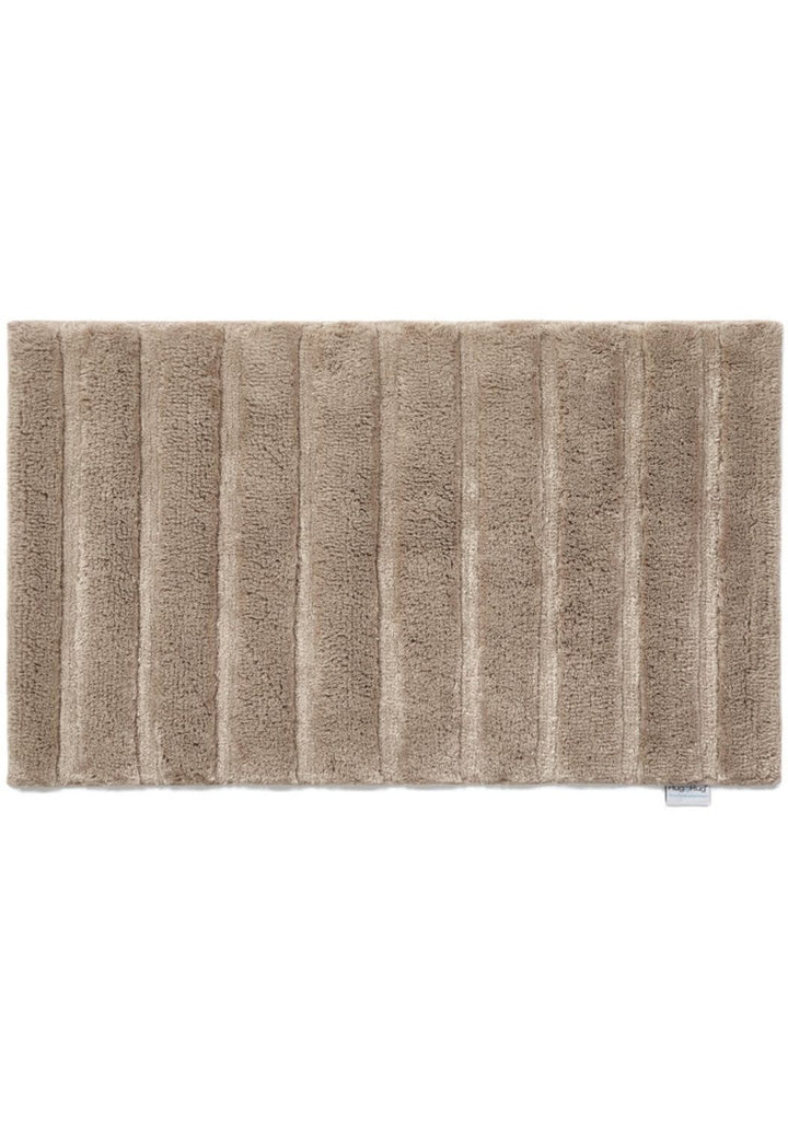 The Rugs Luxury Bamboo Striped Bathmats - Soft & Absorbent