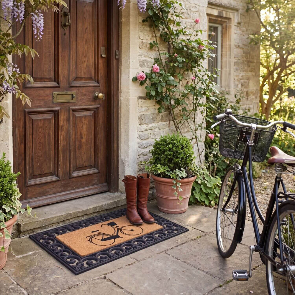 Derby Doormat Insert Bicycle design Surround Mat