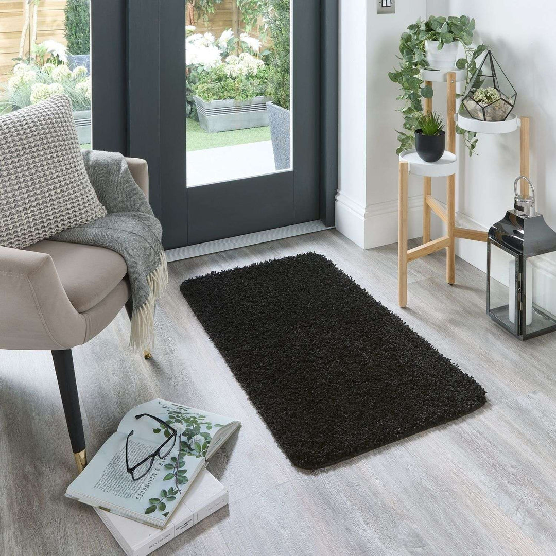 Tufted Washable Rug – Plain Design