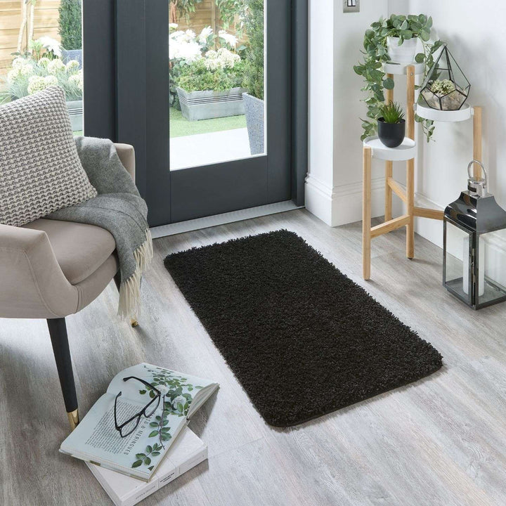 Tufted Washable Rug – Plain Design