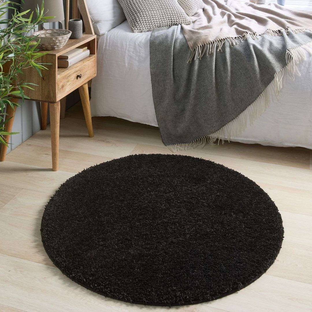 Tufted Washable Rug – Plain Design