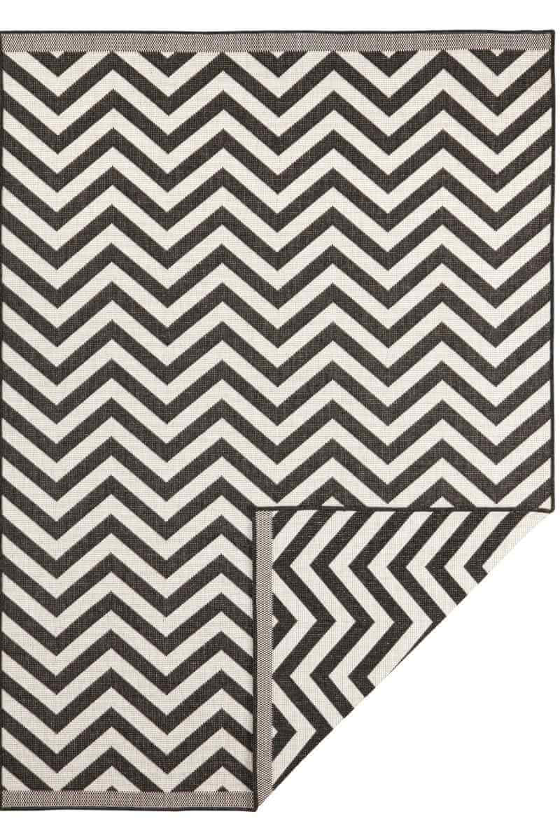 The Rugs Palma Reversible Indoor-Outdoor Rug |Chevron Design