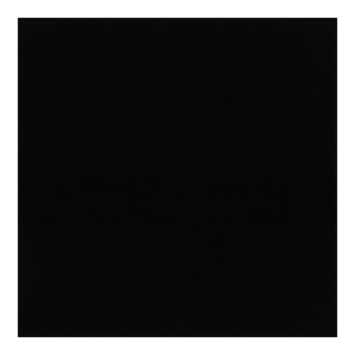 Washmellow black square washable rug, top view | The Rugs