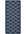 The Rugs Durable Washable Mats & Runners with Diamond Design