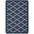 The Rugs Durable Washable Mats & Runners with Diamond Design