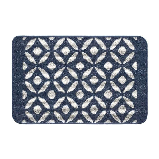 Geometric Design Washable Mat