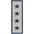 The Rugs Washable Star Design Mat & Runner | Durable Stylish