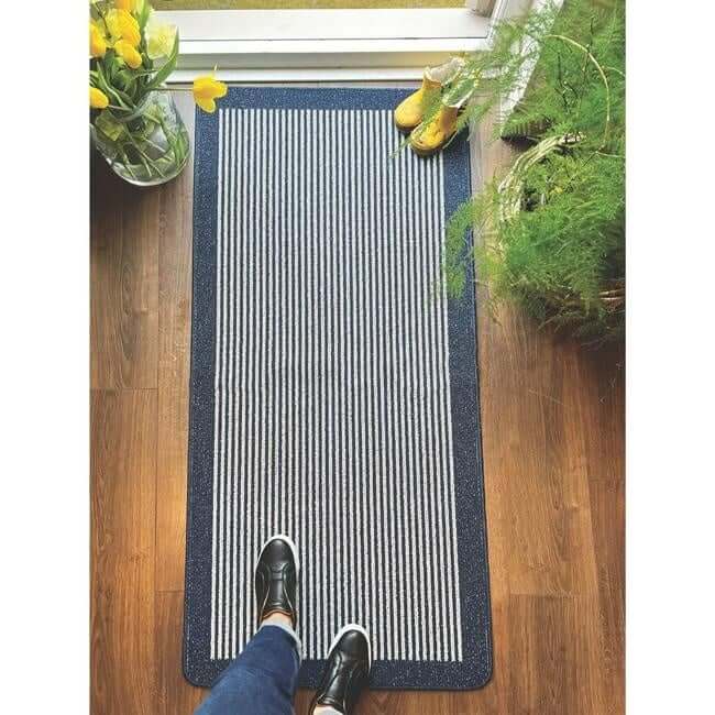 Striped Washable Mat