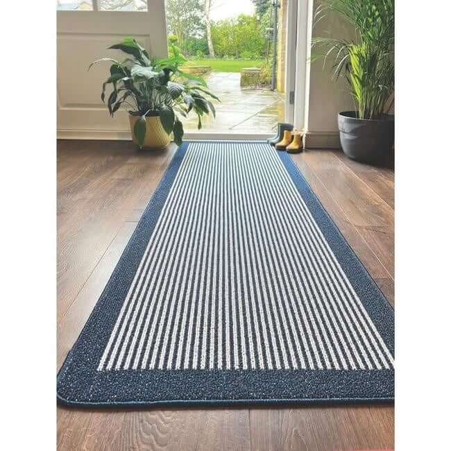 Striped Washable Mat