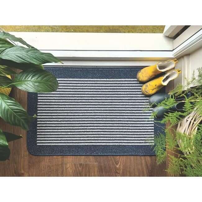 Striped Washable Mat