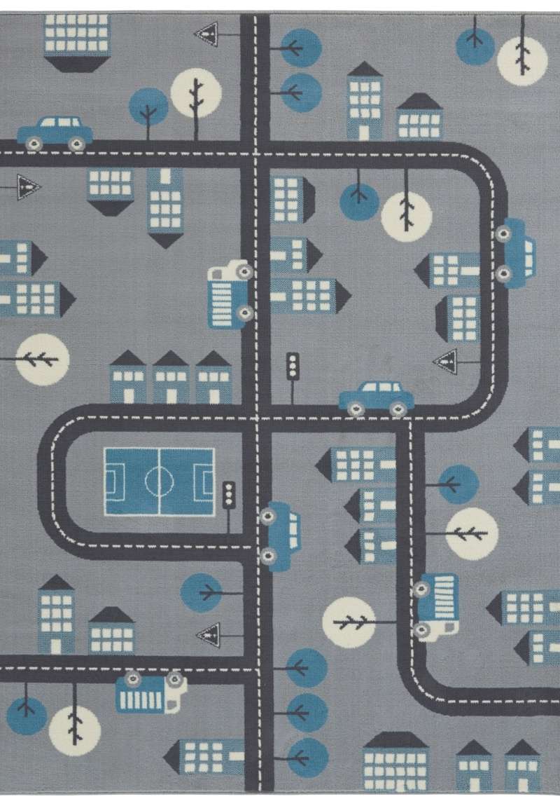 Short Pile Children Rug Town – Soft & Durable Play Rug