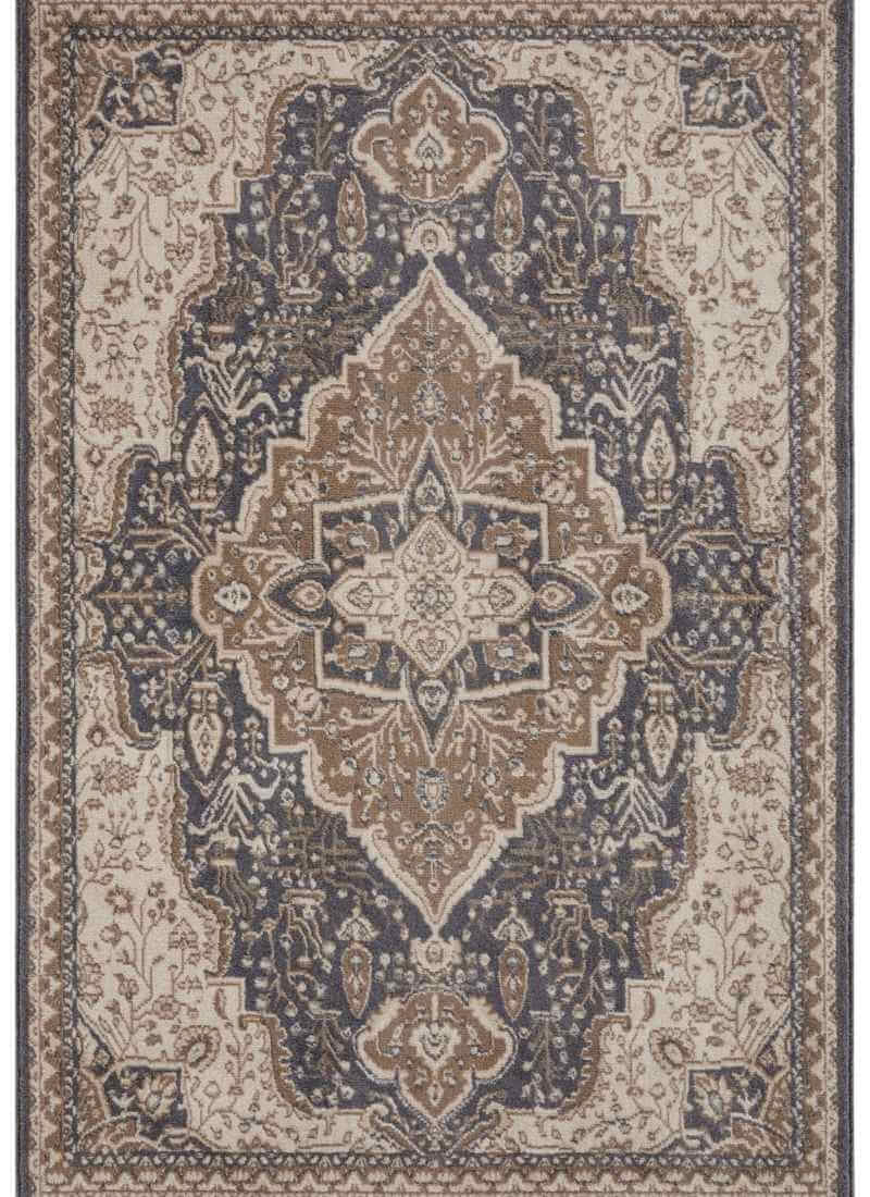 The Rugs Terrain Designer Shortpile Rug – Medallion Design