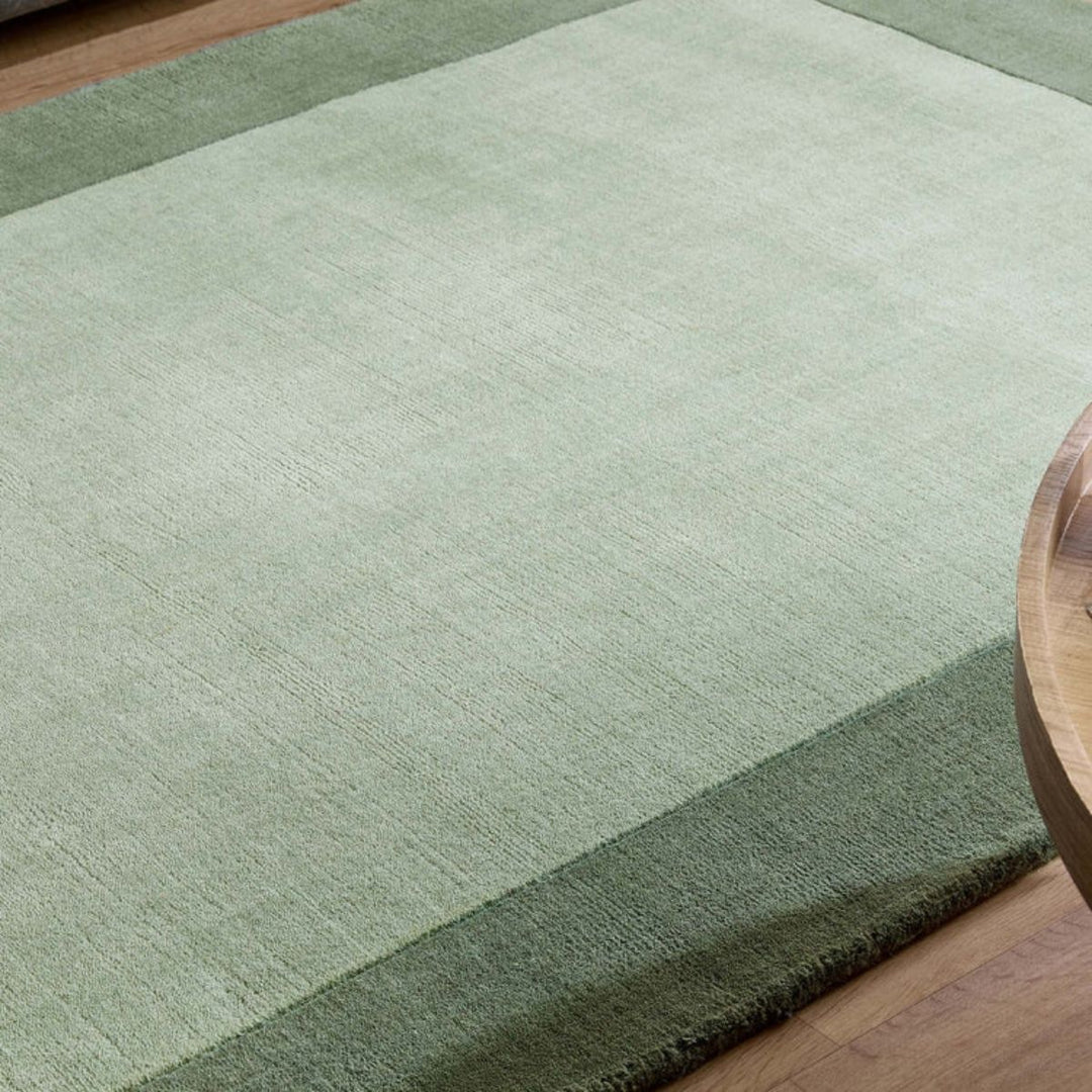 Borders Wool Rug – Hand-Loomed