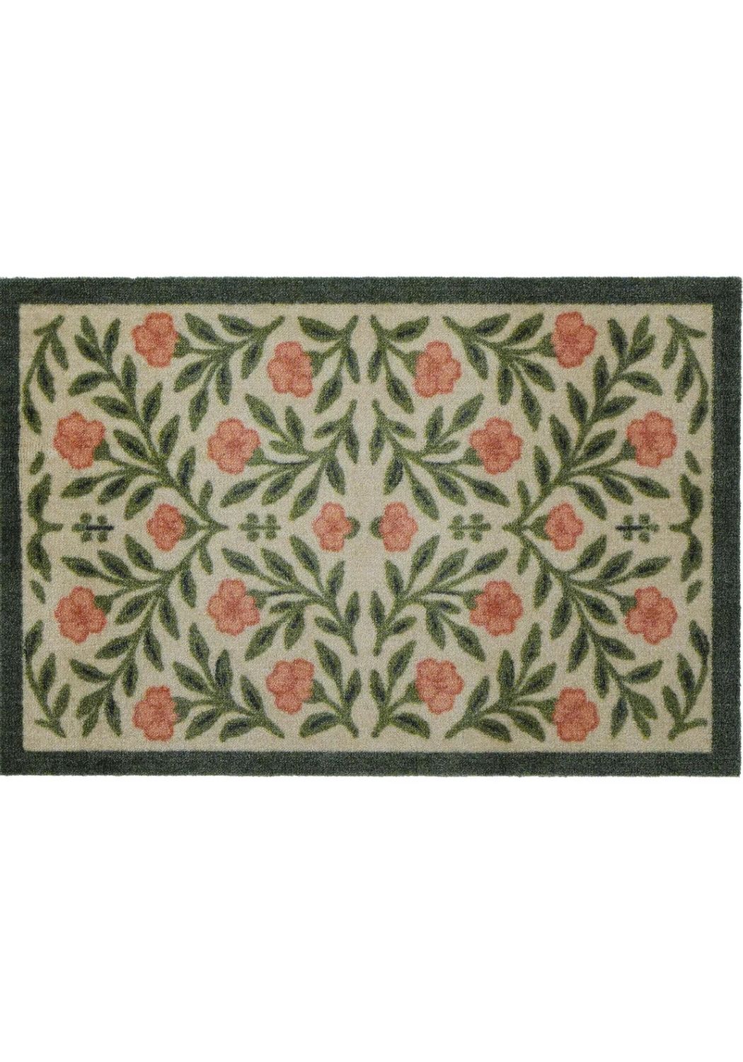 The Rugs Quality Washable Floral Indoor Mats | Durable