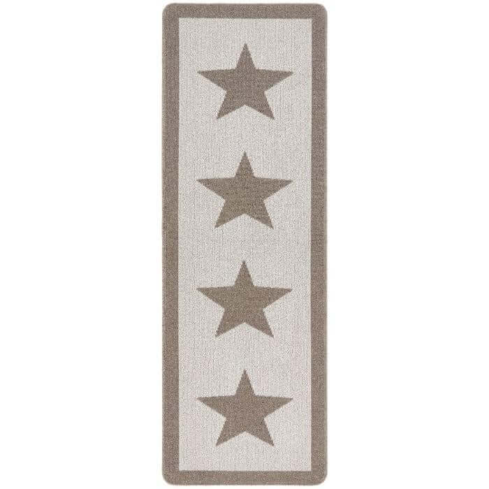 The Rugs Washable Star Design Mat & Runner | Durable Stylish