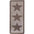 The Rugs Washable Star Design Mat & Runner | Durable Stylish